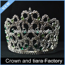 Venta al por mayor tiara corona de boda corona novia tiaras flor corona de la cabeza